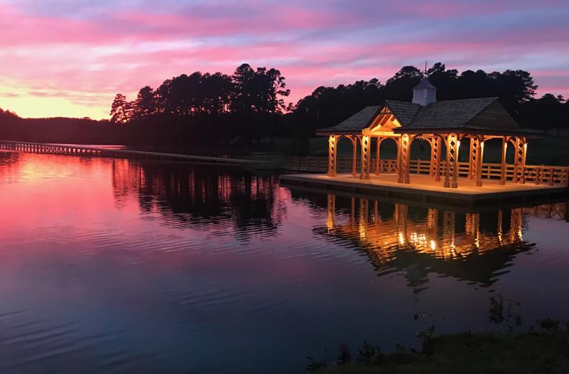 Boathouse Sunset