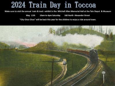 Toccoa Train Day 2024