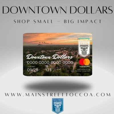 Downtown Dollars Gift Card Program Shop Small Big Impact