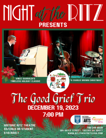 The Good Grief Trio at the Historic Ritz Theatre
