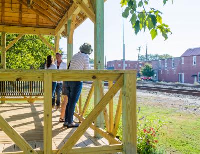 Railway Viewing Platform