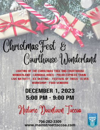 2023 ChristmasFest and Courthouse Wonderland