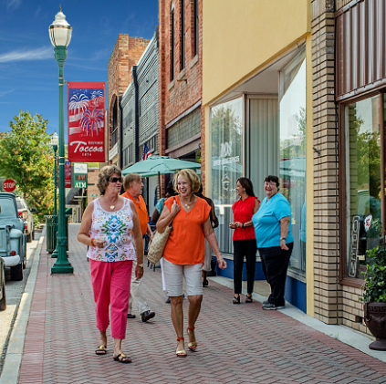 Toccoa Main Street